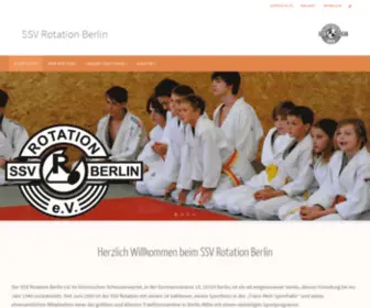 SSvrotation-Berlin.de(SSV Rotation Berlin) Screenshot