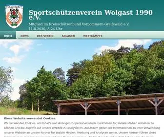 SSvwolgast.de(Sportschützenverein Wolgast 1990 e.V) Screenshot