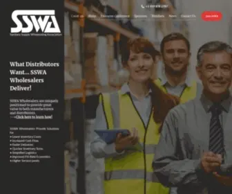 SSwa.com(Sanitary Supply Wholesaling Association) Screenshot