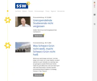 SSW.de(SSW Landesverband) Screenshot