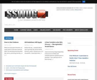 SSwug.org(SQL Server) Screenshot