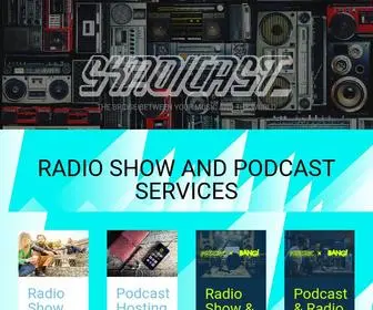 SSYNCC.com(Tool for promoting your podcast or radio show) Screenshot