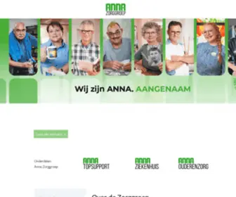 ST-Anna-Zorggroep.nl(Anna Zorggroep) Screenshot