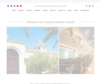 ST-Anthony.org(San Diego) Screenshot