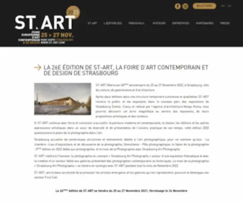 ST-ART.fr(Exposition d'art contemporain) Screenshot