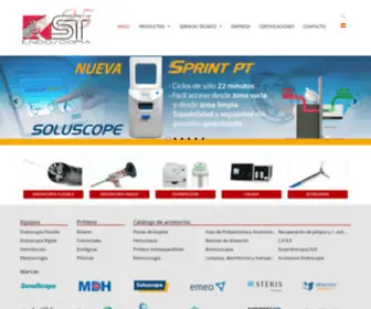 ST-Endoscopia.es(Venta de equipos y accesorios para endoscopia) Screenshot