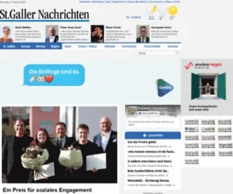 ST-Galler-Nachrichten.ch(St. Galler Nachrichten) Screenshot