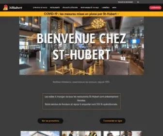 ST-Hubert.com(Bienvenue chez St) Screenshot