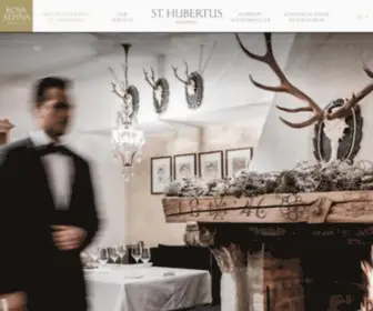 ST-Hubertus.it(Das Restaurant St) Screenshot