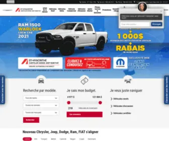 ST-Hyacinthechrysler.com(Concessionaire Chrysler Dodge Jeep RAM Fiat) Screenshot