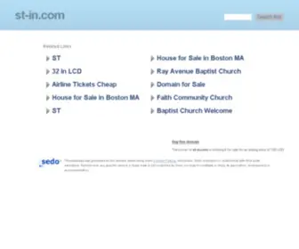 ST-IN.com(Parallels Operations Automation Default Page) Screenshot