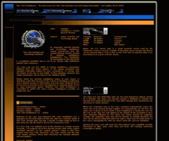 ST-Intelligence.com(Star Trek Intelligence) Screenshot