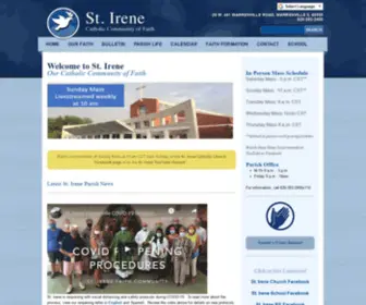 ST-Irene.org(St. Irene Church) Screenshot