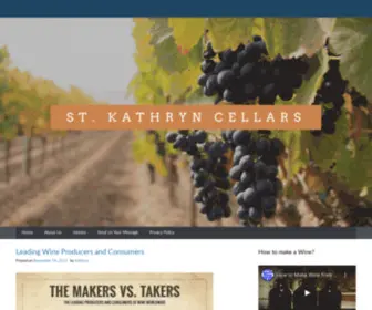 ST-Kathryn-Cellars.com(St Kathryn Cellars) Screenshot