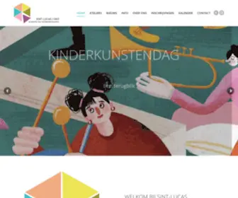 ST-Lucas-Kapellen.be(Kunstacademie Kapellen) Screenshot