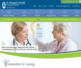 ST-Margarets.com(St. Margaret's Hospital) Screenshot