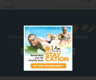 ST-Martin.org(Site officiel de l'Office de Tourisme de Saint Martin) Screenshot