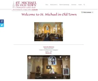 ST-Mikes.org(St Michael in Old Town) Screenshot