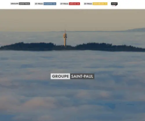 ST-Paul.ch(Groupe Saint) Screenshot