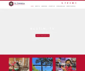 ST-Theresa.org(Theresa&#039;s Catholic School) Screenshot