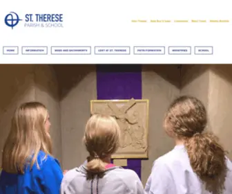 ST-Therese.org(ST Therese) Screenshot