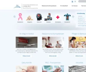 ST-Vincenz.de(Vincenz Krankenhaus Limburg) Screenshot