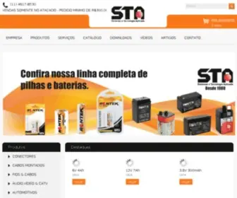 Sta-Eletronica.com.br(Eletrônica) Screenshot