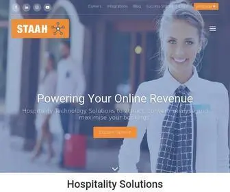 Staah.com(Online Hotel Channel Management Software and Hotel Booking Software) Screenshot