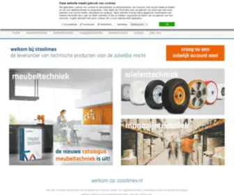 Staalimex.nl(Technische producten voor de zakelijke markt) Screenshot