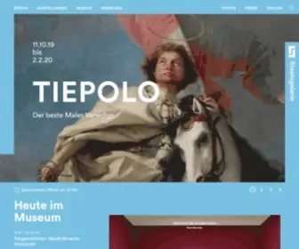 Staatsgalerie.de(Das größte Kunstmuseum in Baden) Screenshot