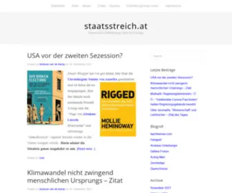 Staatsstreich.at(Österreichs Entführung nach EU) Screenshot
