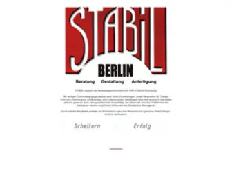 Stabil-Berlin.de(Oranienstraé) Screenshot