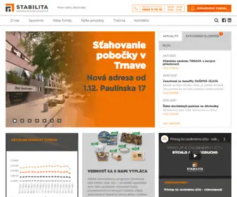 Stabilita.sk(Doplnková dôchodková spoločnosť) Screenshot