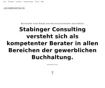 Stabingerconsulting.com(Stabinger Consulting) Screenshot