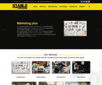 Stable-Marketing.com(Creativity, Reliability and Efficiency) Screenshot