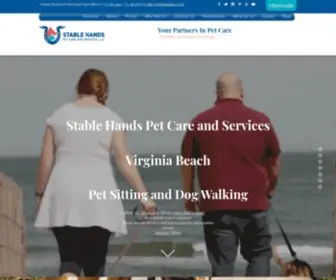 Stablehandspcs.com(Stable Hands Pet Care) Screenshot