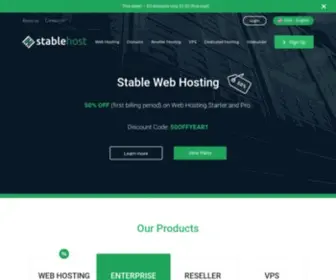 Stablehost.com(Affordable Web Hosting) Screenshot