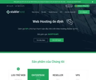 Stablehost.vn(Lưu trữ Web Hợp túi tiền) Screenshot