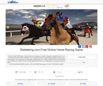 Stableking.com(THE Free Online Horse Racing Game The Online Horse Racing Game) Screenshot