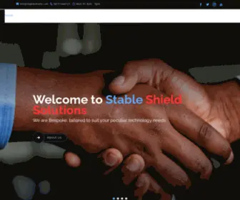 Stableshield.com(Stable Shield Solution) Screenshot