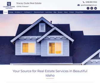 Staceydude.com(Stacey Dude Real Estate) Screenshot