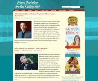 Staceygustafson.com(Stacey Gustafson) Screenshot