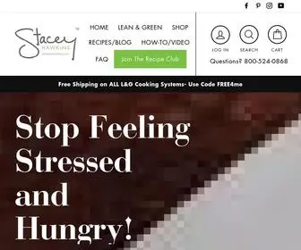 Staceyhawkins.com(Stacey Hawkins Lean and Green Optavia Recipes and Low Carb Recipes) Screenshot