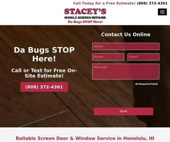 Staceysscreens.com(Screen Door & Window Service) Screenshot