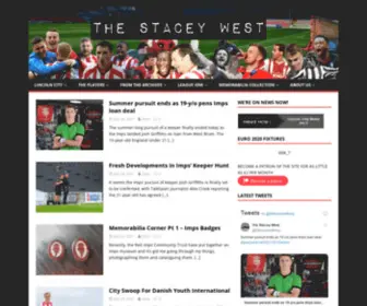 Staceywest.net(Lincoln City and League Two) Screenshot