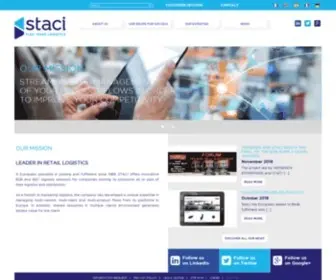 Staci.com(Digital & Logistics Hubs) Screenshot