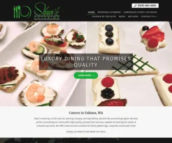 Staciscatering.com(Staci's Catering) Screenshot