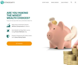 Stackafy.com(Stackafy) Screenshot