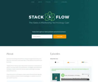 Stackandflow.io(Sales & Marketing Automation Podcast) Screenshot