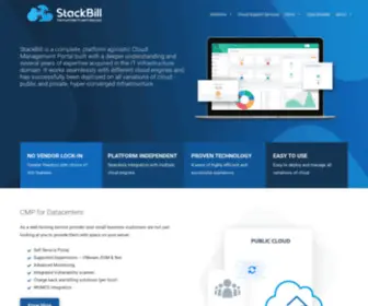 Stackbill.com(Cloud Management Portal (CMP) on Apache CloudStackk) Screenshot